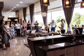 Boa Vista Home Design realizou um Happy Hour para arquitetos e designers de interiores.